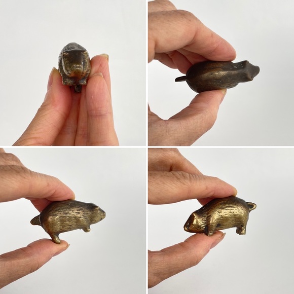 Tiny Brass Animal Figurine - Picture 5 of 16